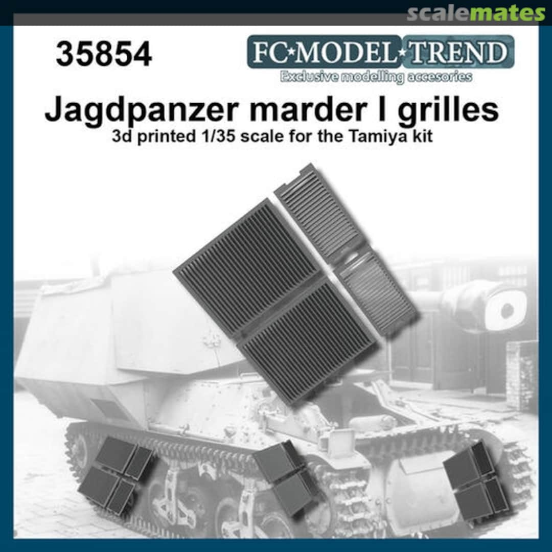 Boxart Jagdpanzer Marder I Grilles 35854 FC Model Trend