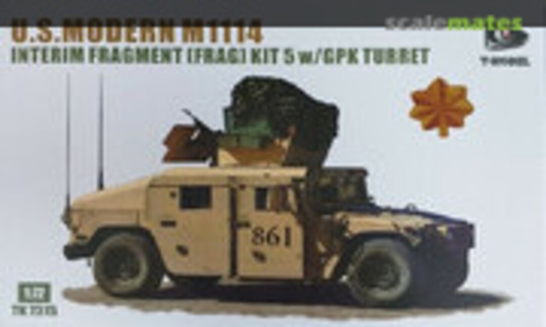 1:72 M1114 HMMWV Interim Fragment (Frag) Kit 5 (T-Model TK7315G)