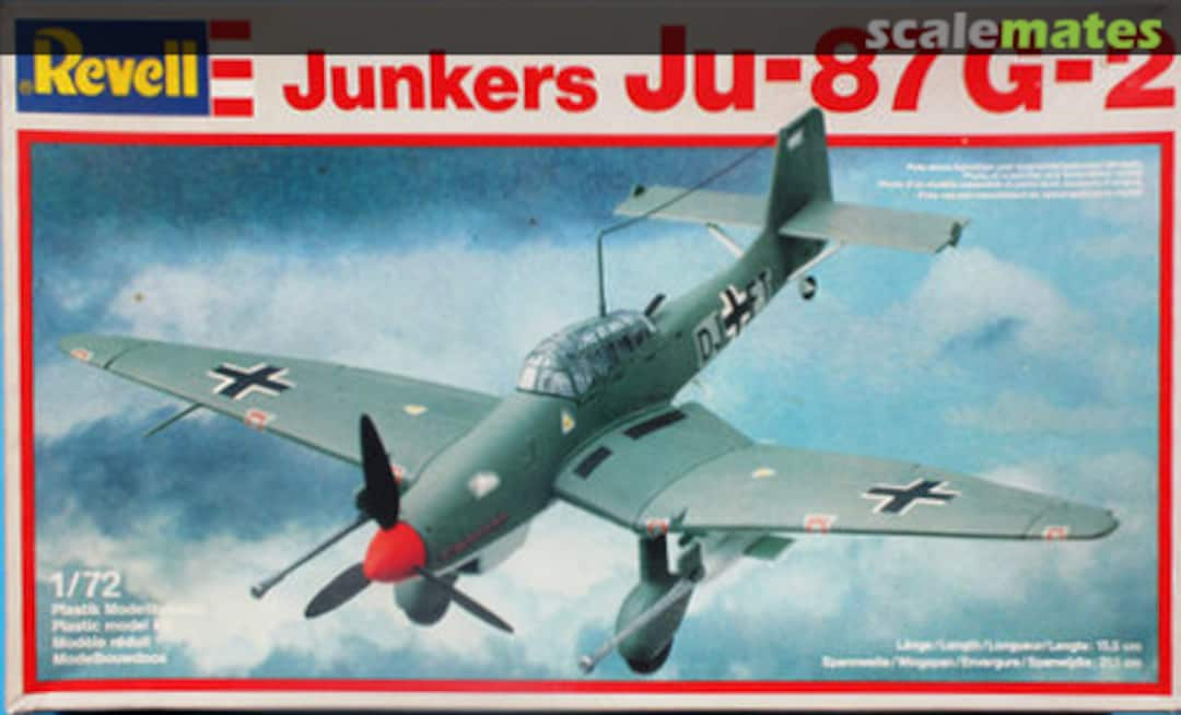 Boxart Junkers Ju-87 G-2 4153 Revell