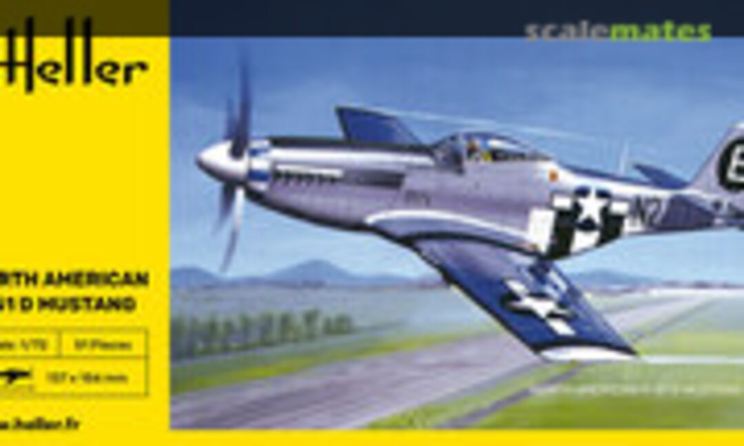 1:72 North American P-51 D Mustang (Heller 80268)