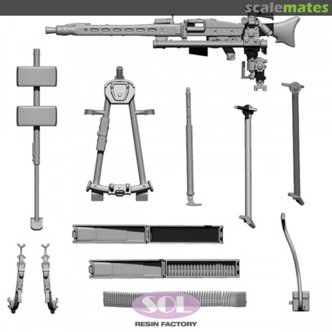 Contents MG 42 on MG-Lafette  MM812 SOL