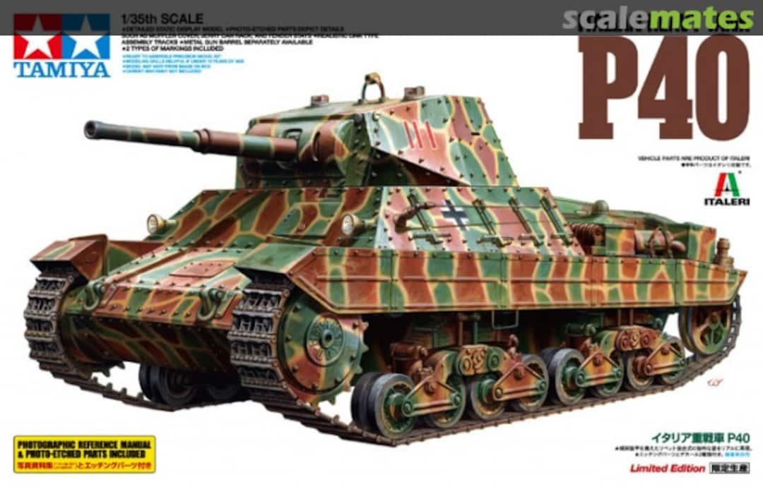 Boxart P40 89792 Tamiya