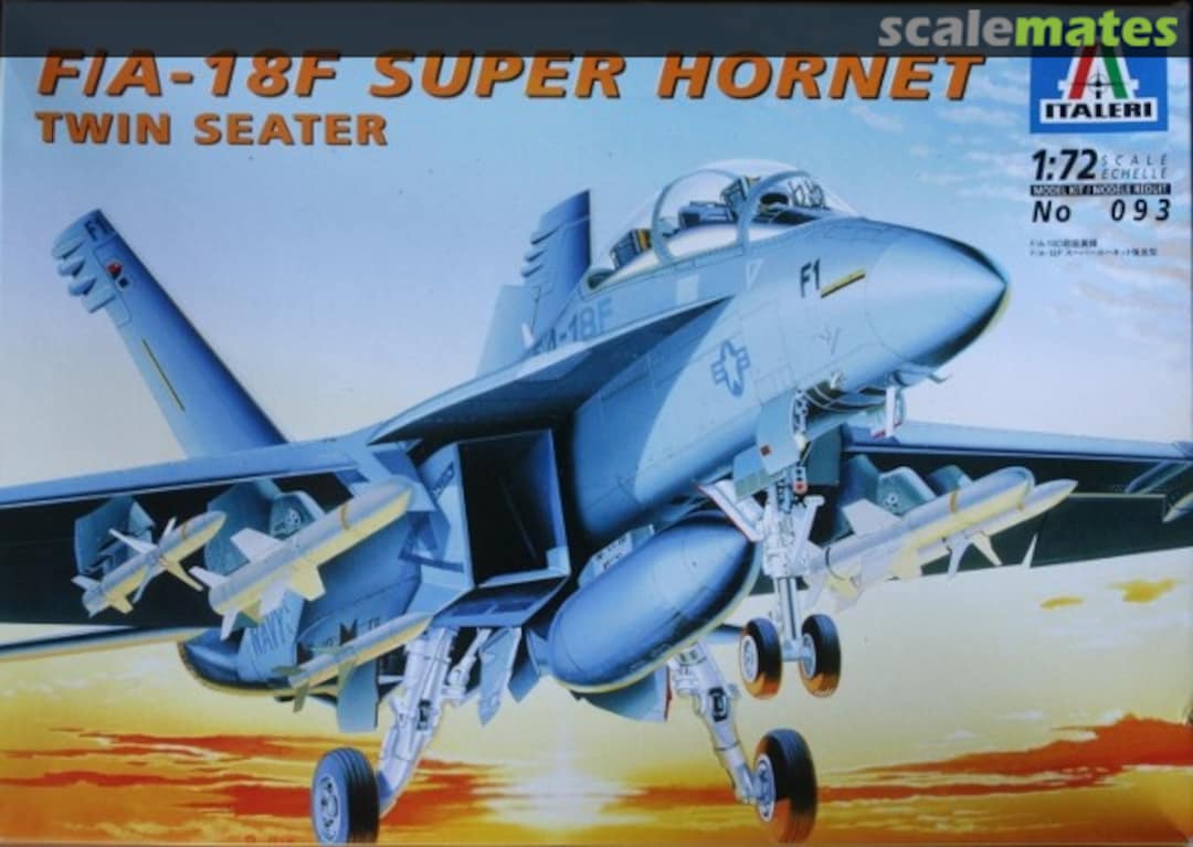 Boxart F/A-18F Super Hornet 093 Italeri