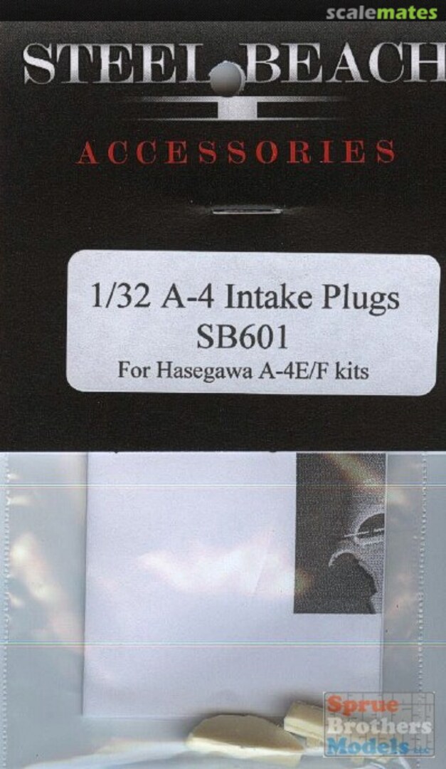 Boxart A-4E/F Skyhawk Intake Plugs 32001 Steel Beach