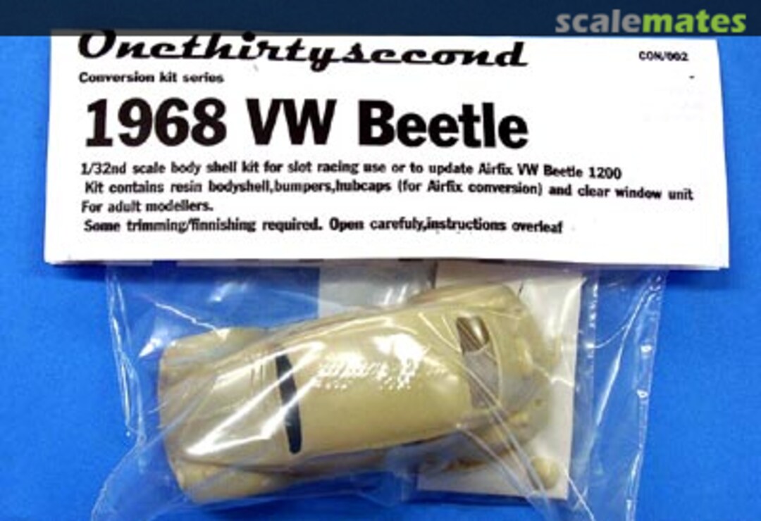 Boxart 1968 VW Beetle CON/002 Onethirtysecond