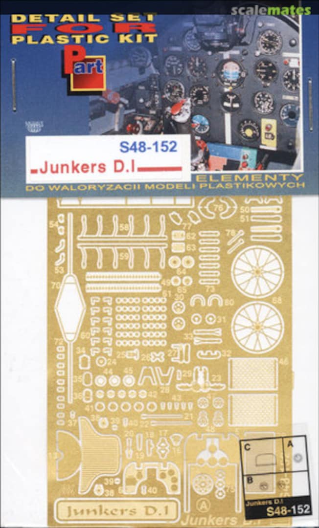 Boxart Junkers D.1 S48-152 Part