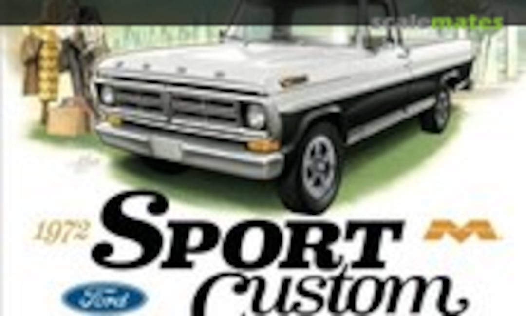 1:25 1972 Ford SPORT Custom (Moebius Models 1220)