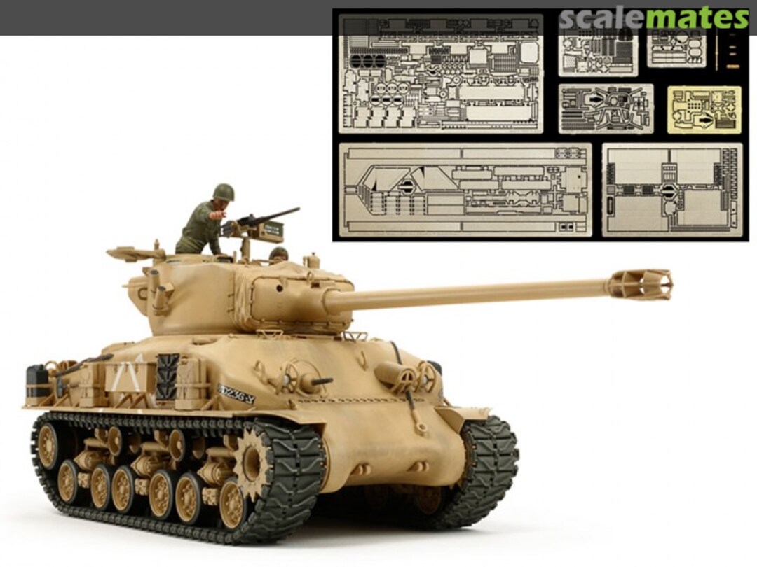 Boxart Tank M51 (w/Aber Photo-Etched Parts) 25180 Tamiya