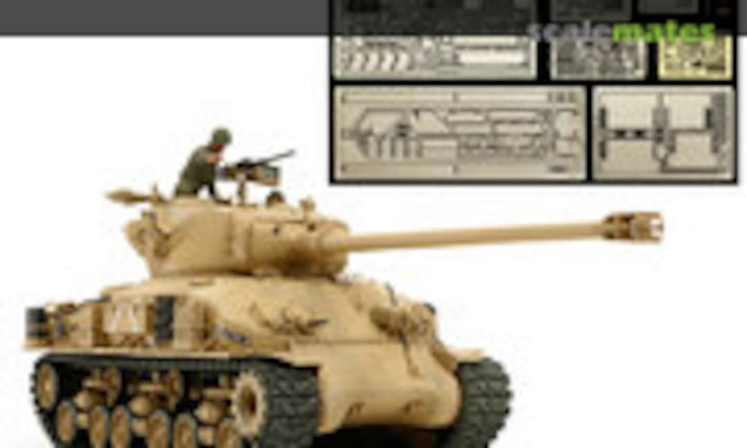 1:35 Tank M51 (w/Aber Photo-Etched Parts) (Tamiya 25180)