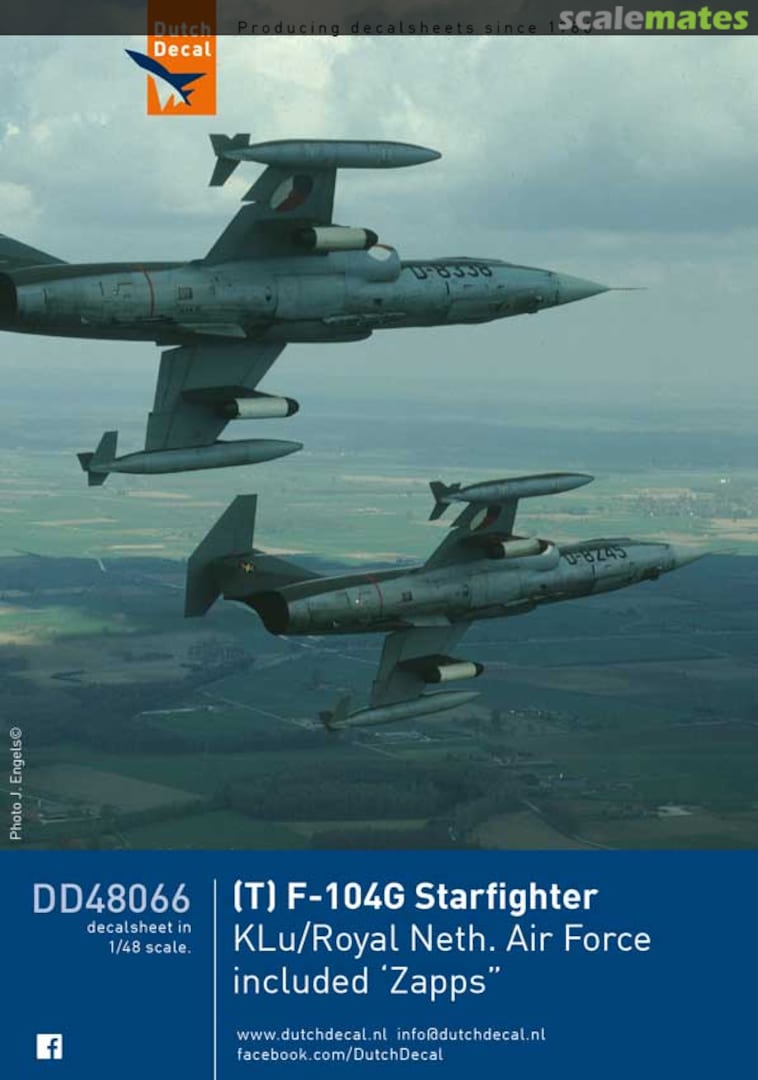 Boxart (T)F-104G Starfighter DD48066 Dutch Decal