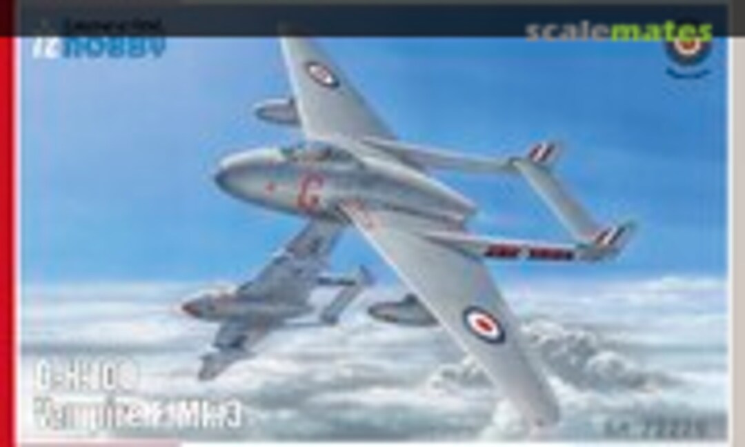 1:72 D.H.100 Vampire F Mk.3 (Special Hobby SH72279)