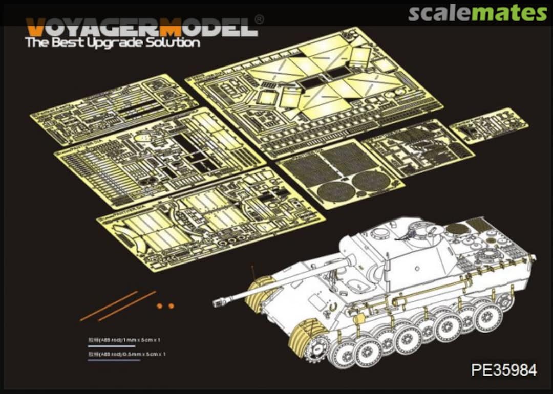 Boxart Panther Ausf. A PE35984 Voyager Model