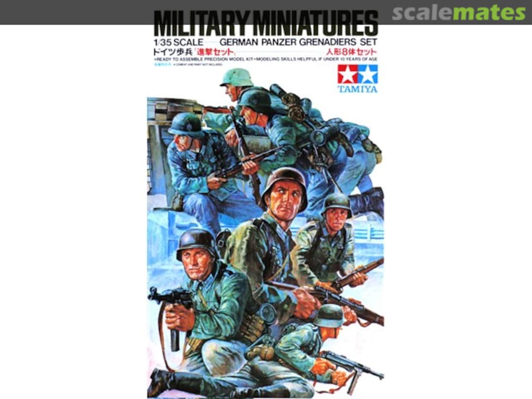 Boxart Panzer Grenadiers Set 35061 Tamiya