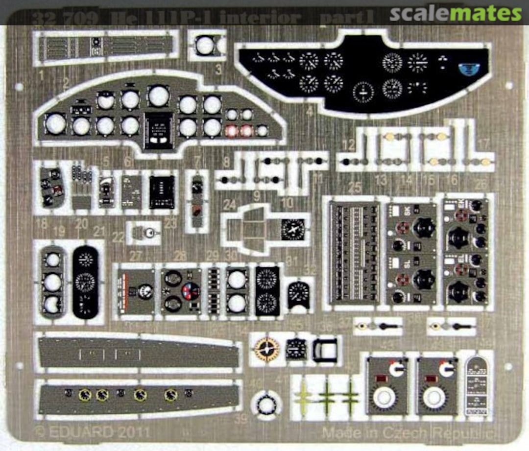 Boxart Heinkel He 111 P-1 Interior S.A. 32709 Eduard