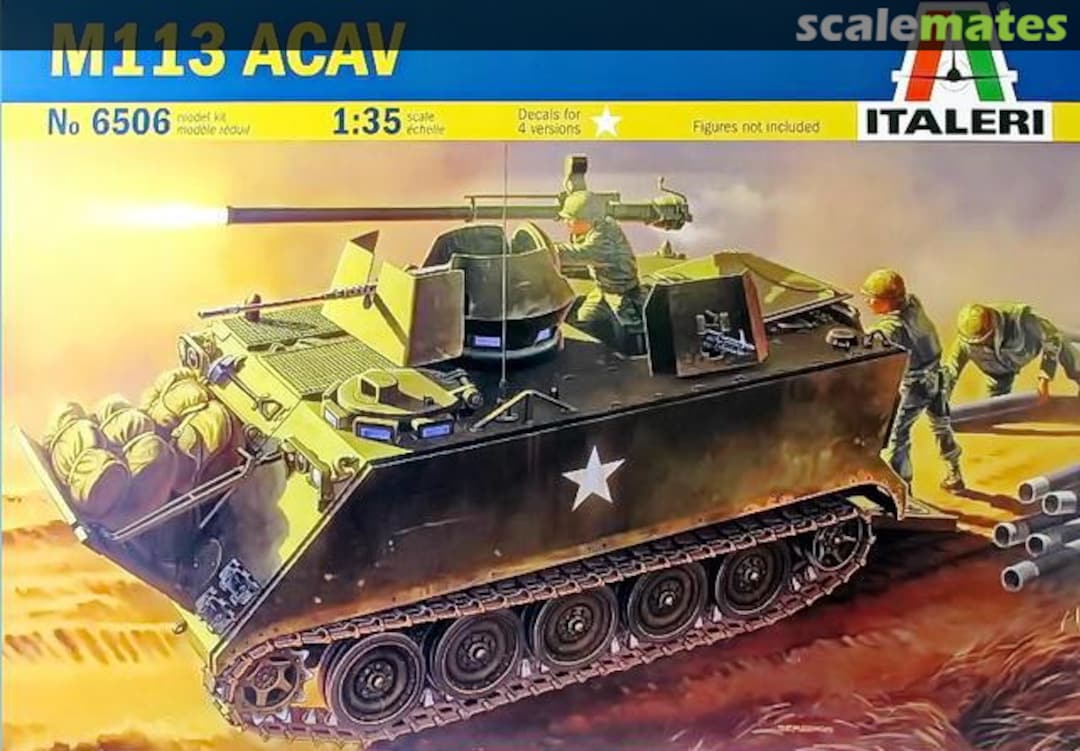 Boxart M113 ACAV 6506 Italeri