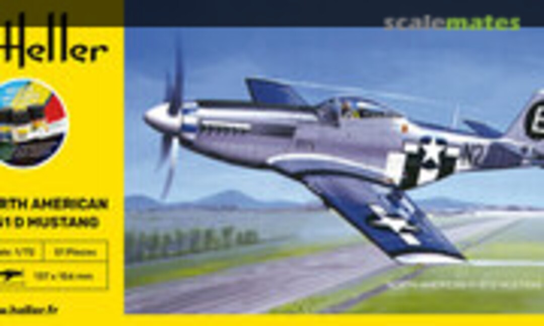 1:72 North American P-51 D Mustang (Heller 56268)