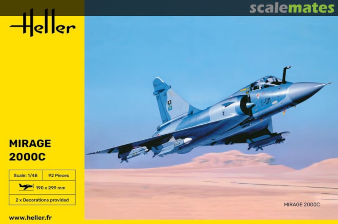 Boxart Mirage 2000C 80426 Heller