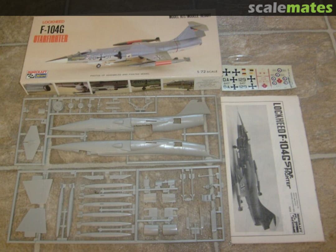 Contents Lockheed F-104G Starfighter 1013 Minicraft Hasegawa