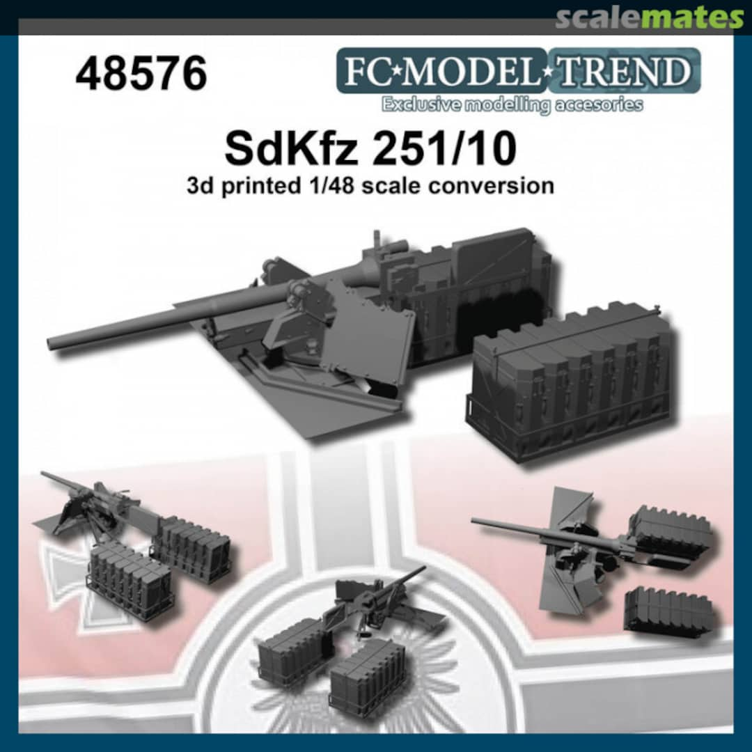 Boxart SdKfz 251/10 48576 FC Model Trend