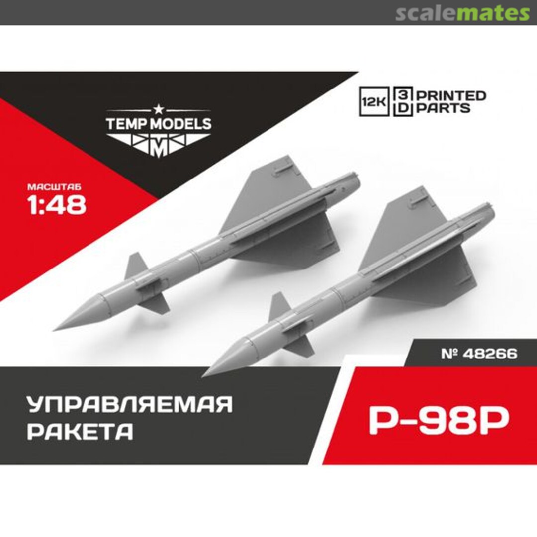 Boxart R-98R guided missile 48266 Tempmodels Boxart R-98R guided missile 48266 Tempmodels