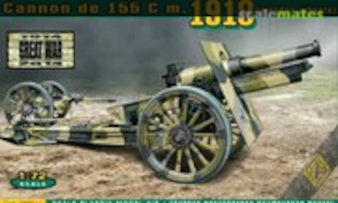 1:72 US 155mm Howitzer Schneider 1918 (ACE 72544)