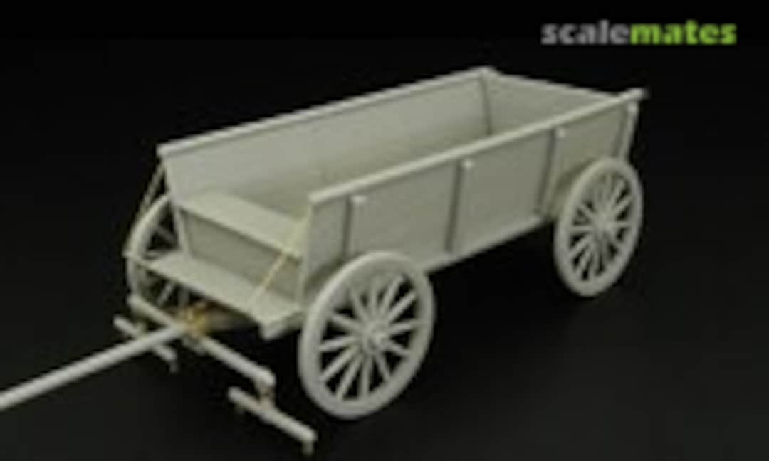 Farm horse drawn wagon (Hauler HLU35078)