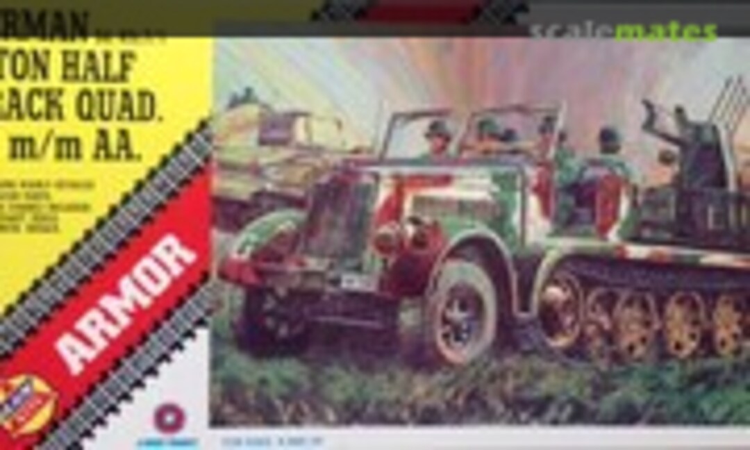 1:72 Sd.Kfz.7/1 8 Ton Half Track Quad. 20m/m AA. (AHM 552)