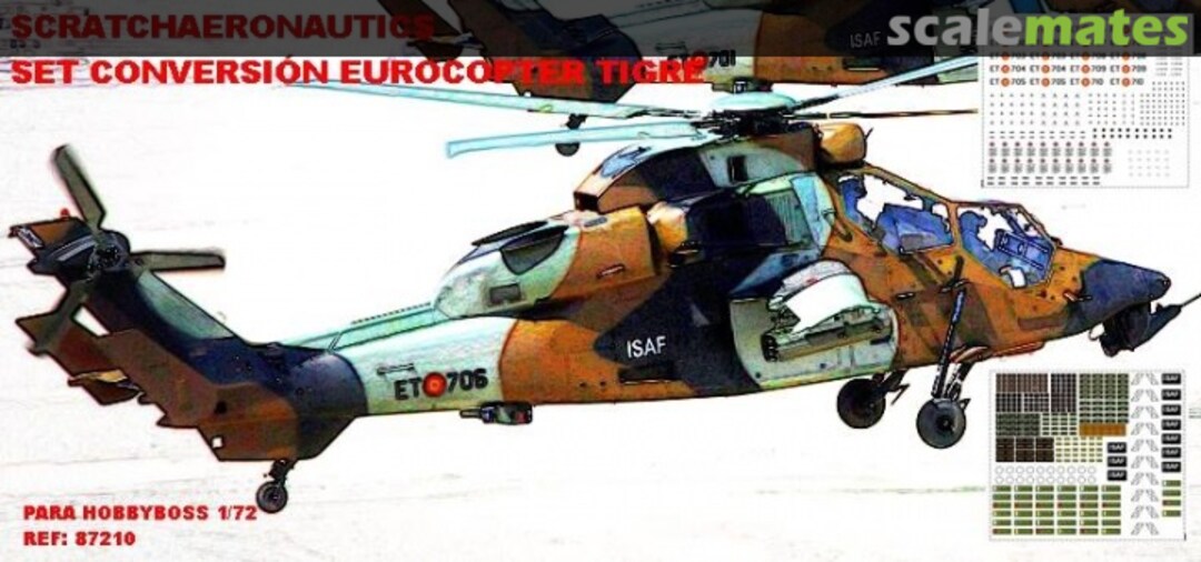 Boxart Set Conversión Eurocopter Tigre  Scratchaeronautics