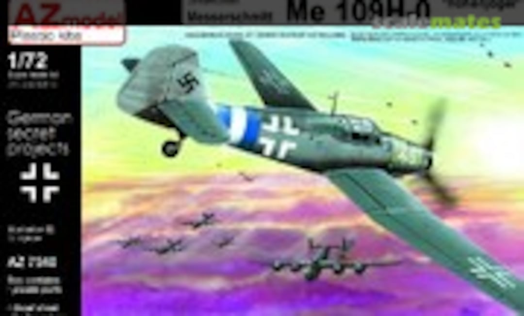 1:72 Messerschmitt Bf 109H-0 (AZmodel AZ7540)