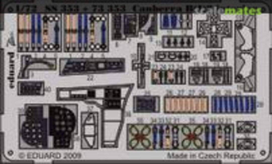 Boxart English Electric Canberra B(I)8 Interior SS353 Eduard