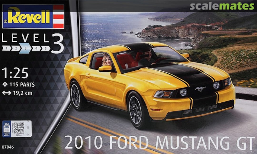 Boxart 2010 Ford Mustang GT 07046 Revell