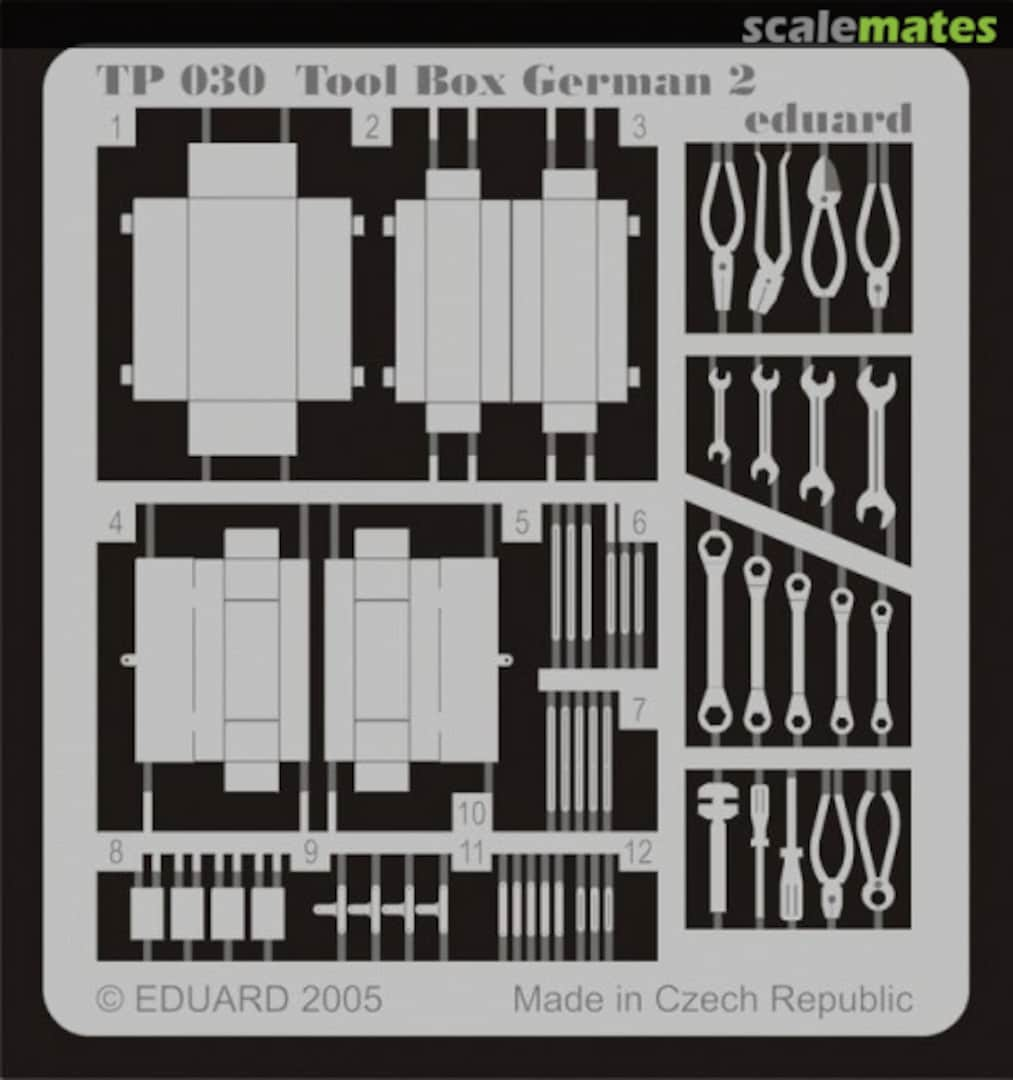 Boxart Tool Box German 2 TP030 Eduard