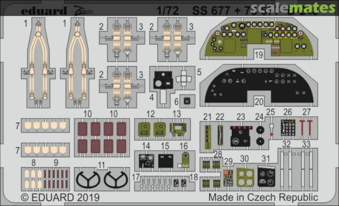 Boxart B-24J interior 73677 Eduard