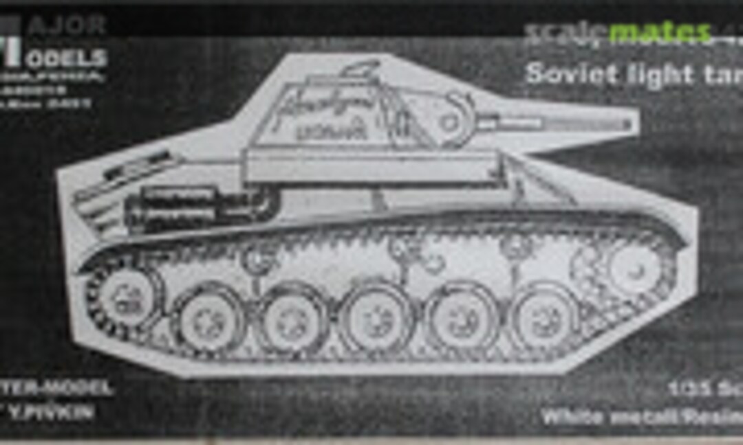 1:35 T-70, mod. 1942 Soviet Light Tank (Major Models unknown)