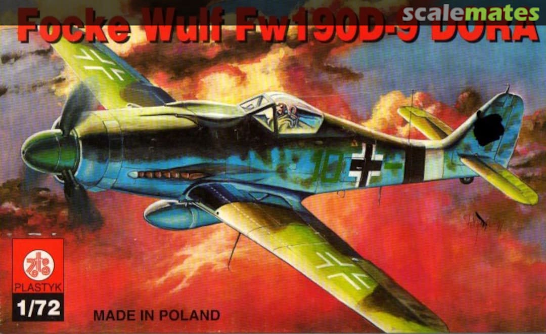 Boxart Focke-Wulf Fw 190 D-9 S012 ZTS Plastyk