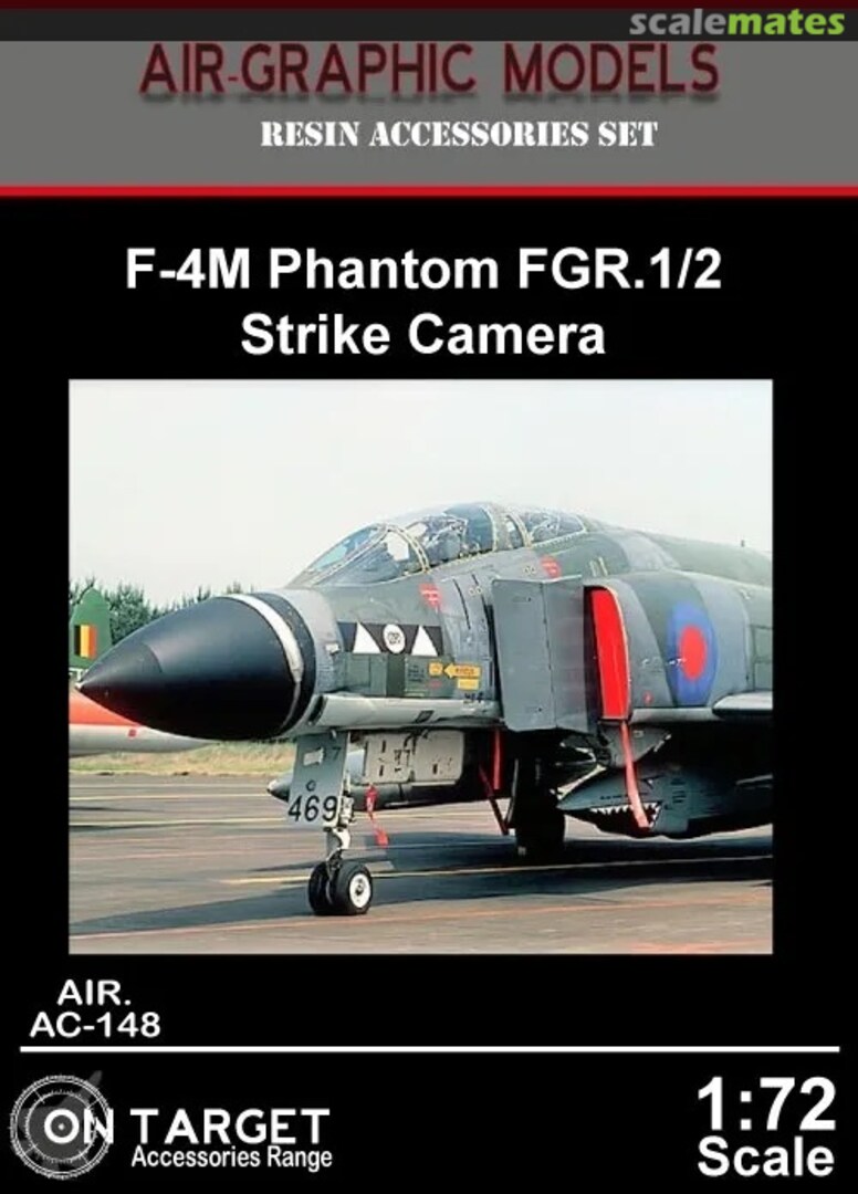 Boxart F-4M Phantom FGR1/2 Strike Camera AIR.AC-148 Air-Graphic Models