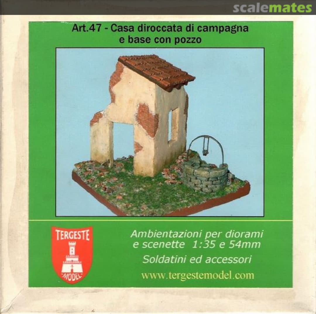 Boxart Casa diroccata di campagna e base con pozzo Art.47 TERGESTE MODEL