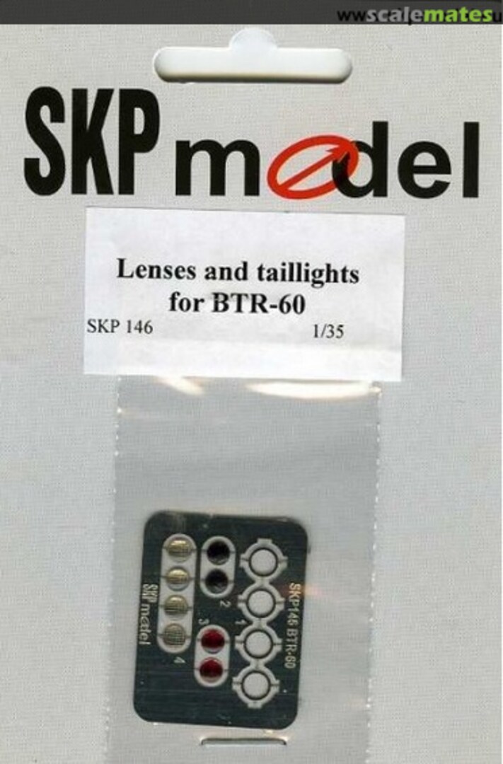 Boxart Lenses and tailights for BTR-60 SKP 146 SKP model