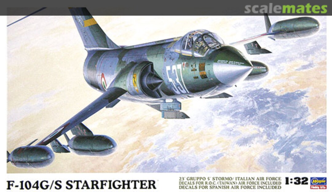 Boxart F-104G/S Starfighter 08061 Hasegawa