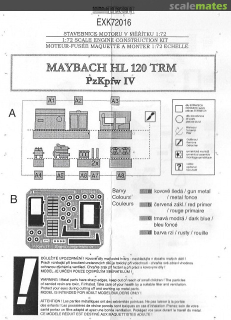 Boxart Maybach HL 120 TRM EXK 72016 Extratech