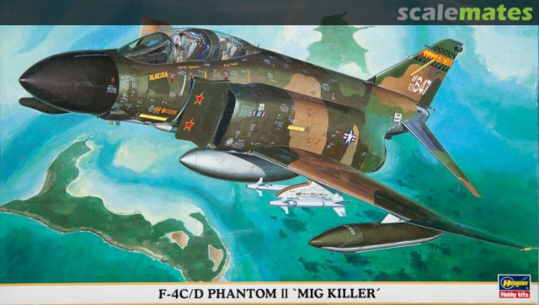 Boxart F-4C/D Phantom II `MiG Killer´ 00089 Hasegawa