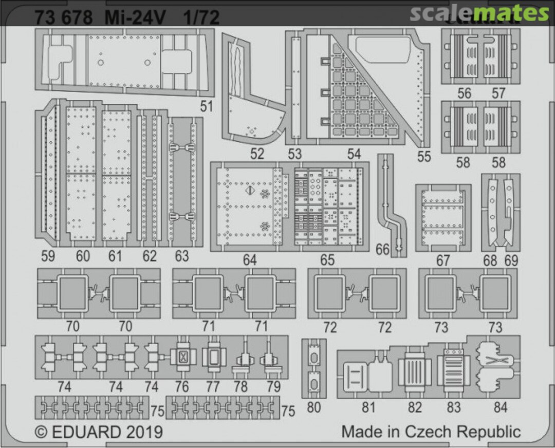 Boxart Mi-24V 73678 Eduard