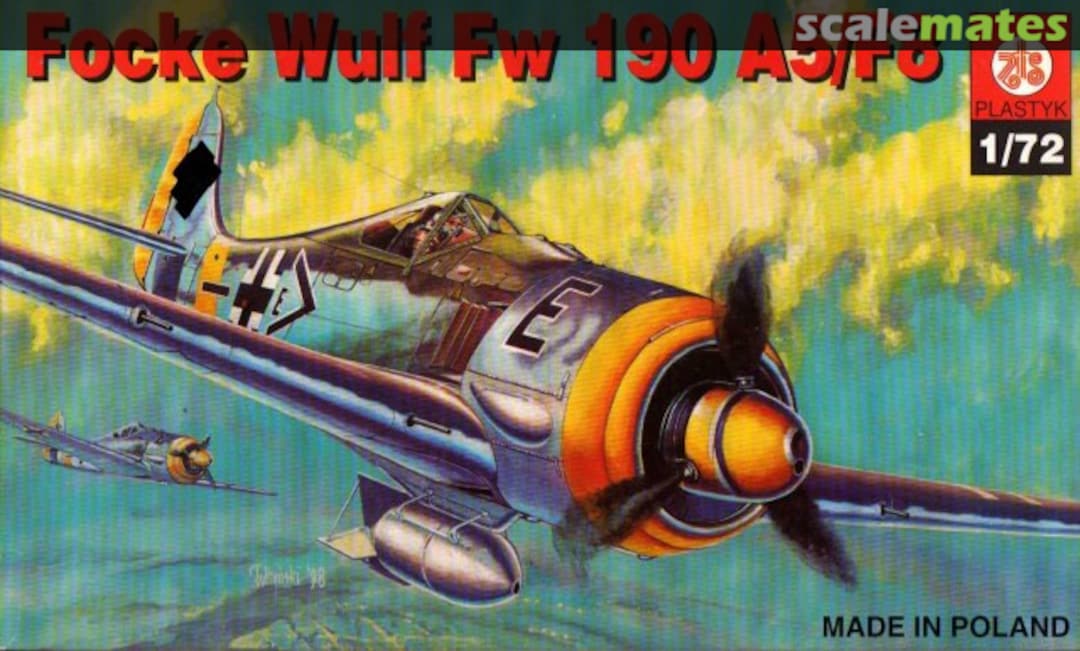 Boxart Focke-Wulf Fw 190 A-5/F-8 S-013 ZTS Plastyk