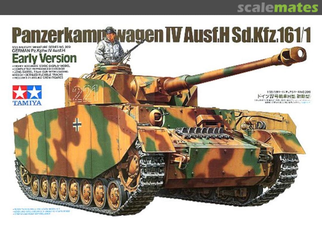 Boxart Panzerkampfwagen IV Ausf. H / Sd.Kfz. 161/1 35209 Tamiya