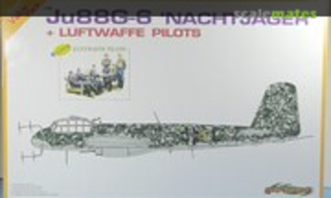 1:48 Ju88G-6 'Nachtjäger' + Luftwaffe Pilots (Cyber Hobby 5563)