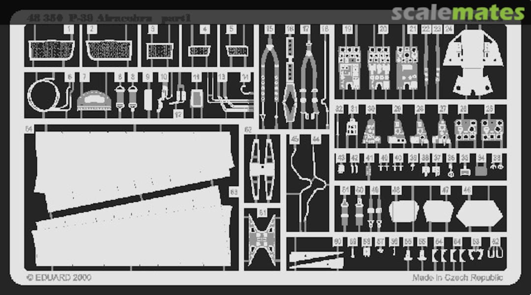 Boxart P-39 Airacobra 48350 Eduard