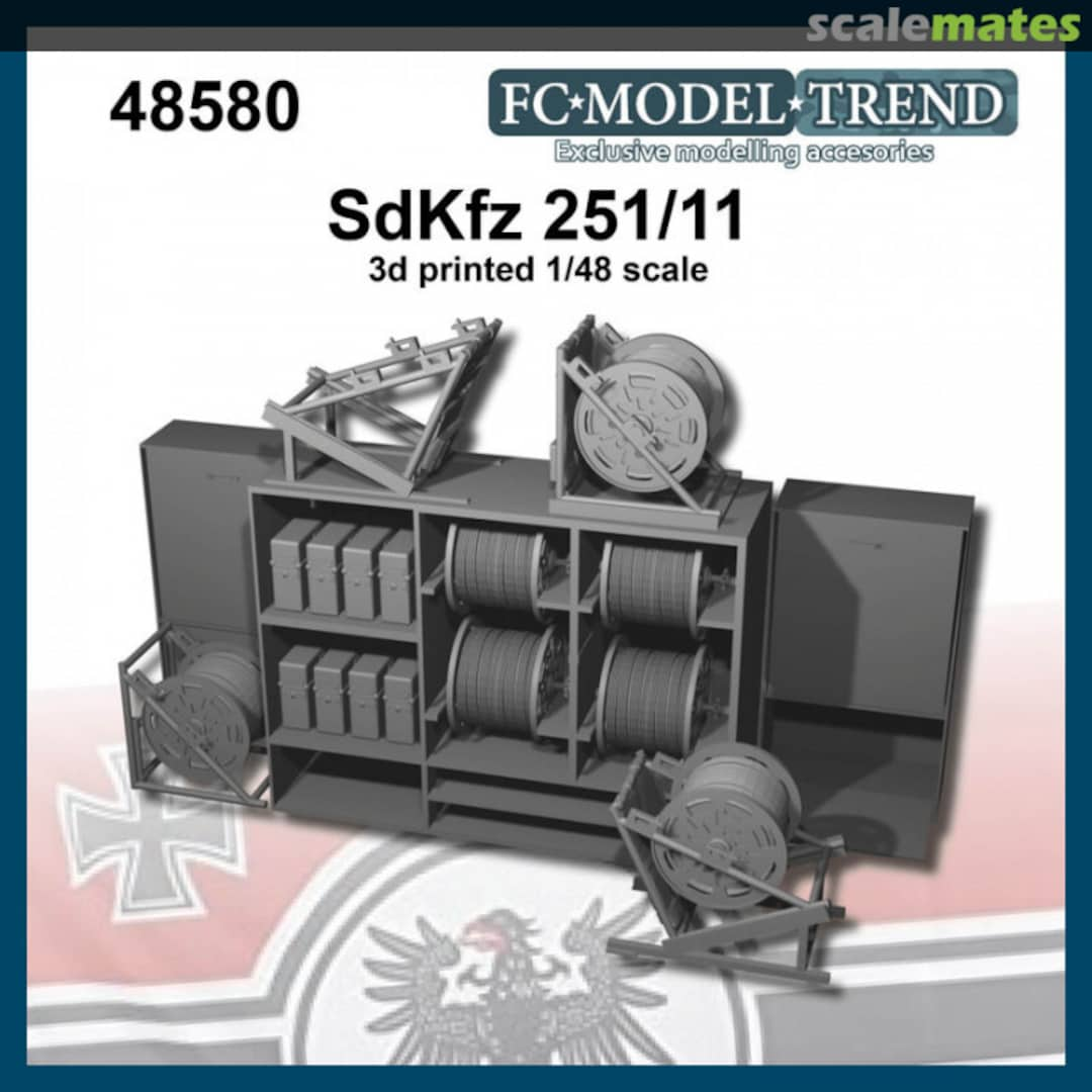 Boxart SdKfz 251/11 48580 FC Model Trend