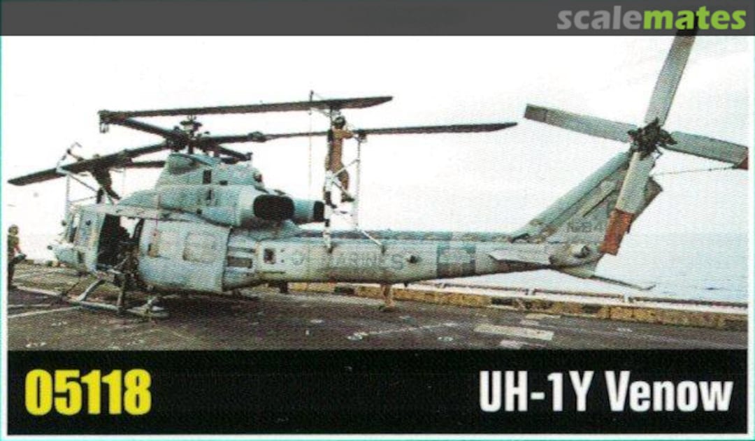 Boxart UH-1Y Venom 05118 Trumpeter