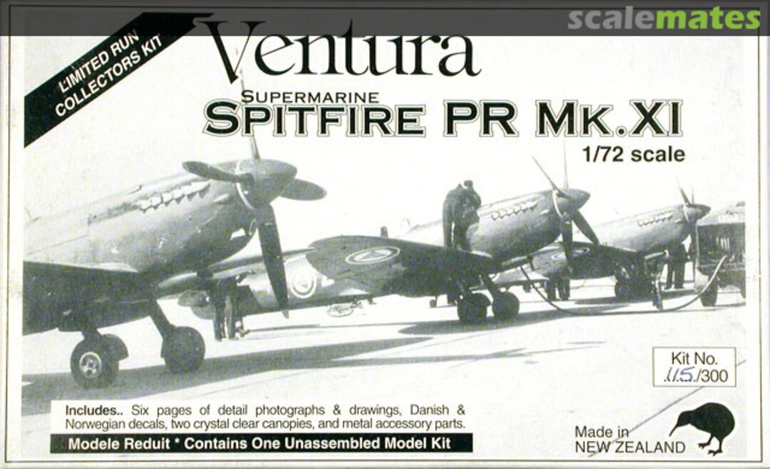 Boxart Supermarine Spitfire PR Mk.XI V0209 Ventura