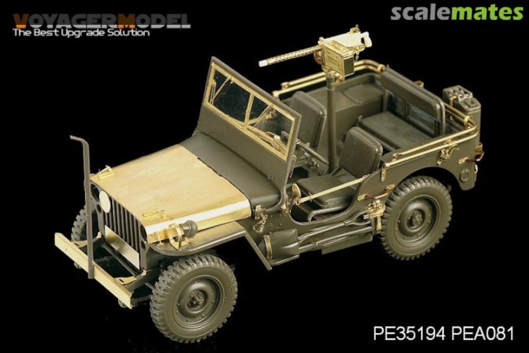 Boxart U.S. Jeep Willys MB PE35194 Voyager Model